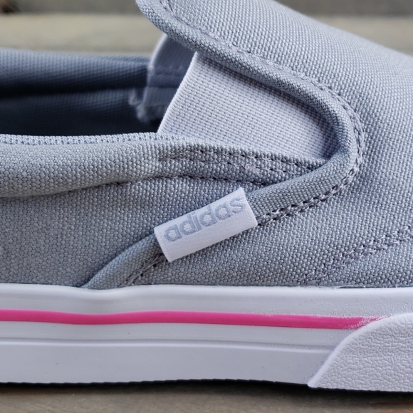 adidas Kurin Casual Slip On Canvas Sneakers - Picture 8 of 10